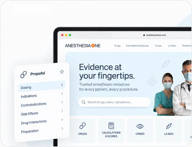 The previous AnesthesiaOne web platform
