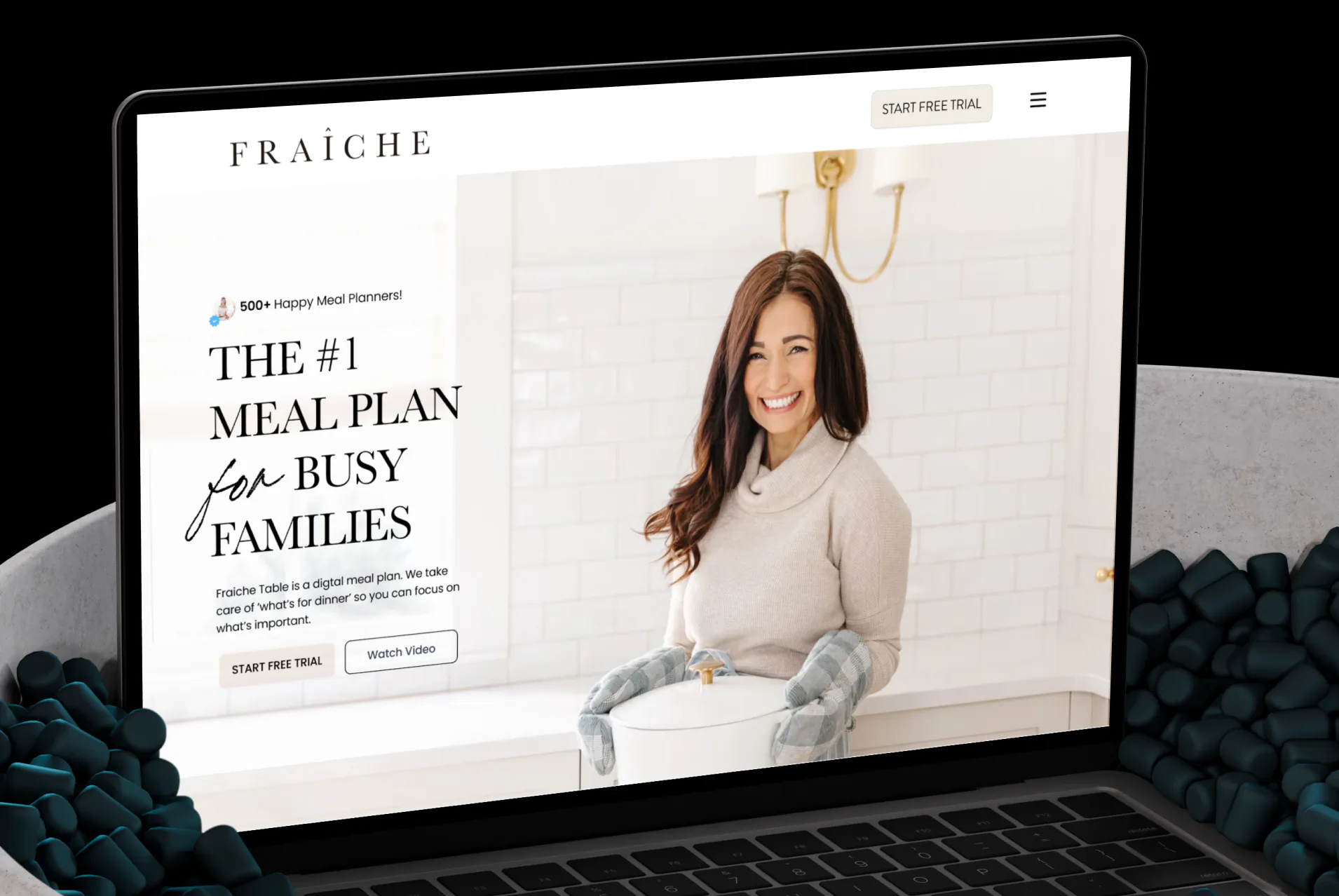 Fraîche Table app screen