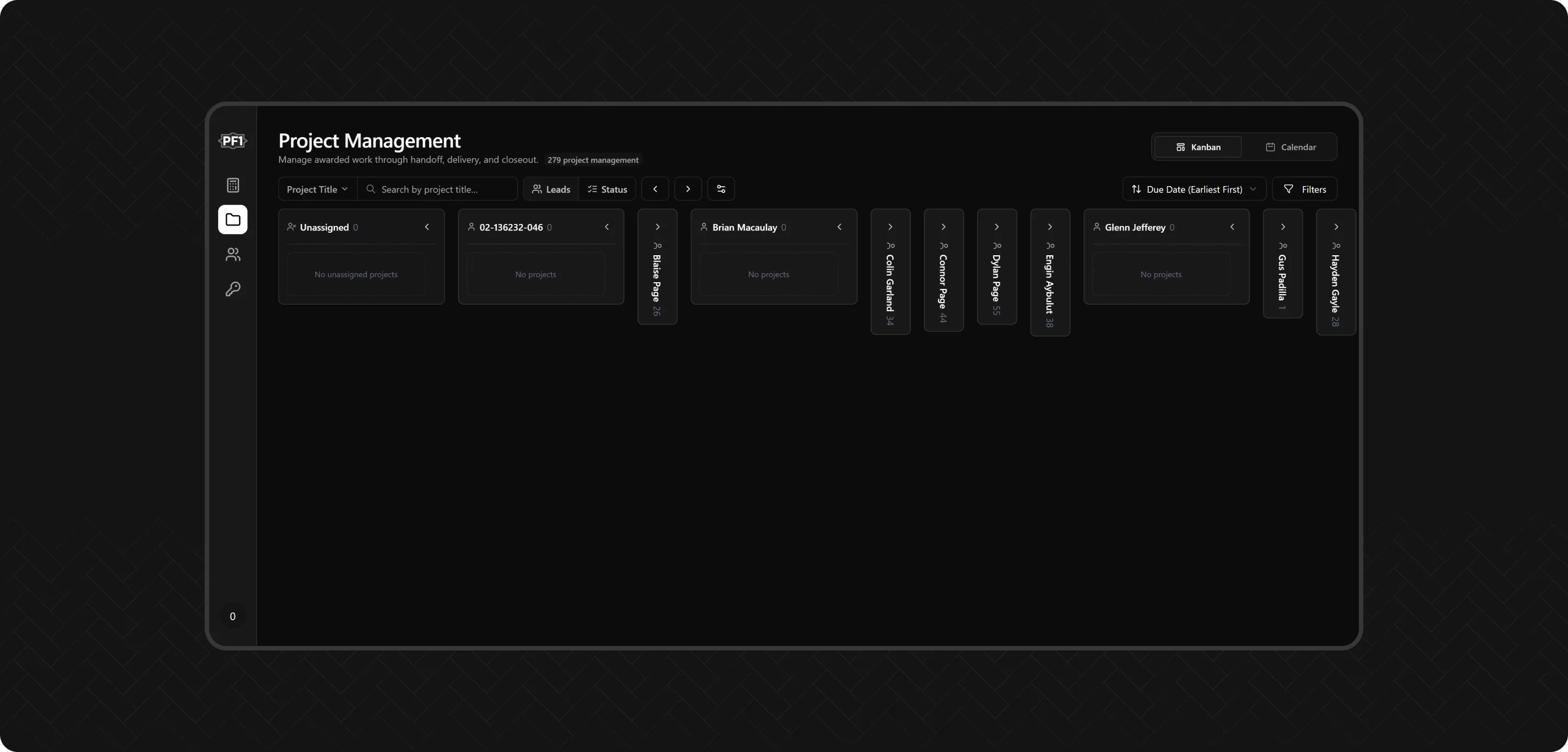 Page Flooring platform screen 4